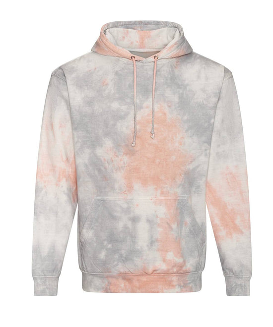 Grey Pink Marble - Tie dye hoodie