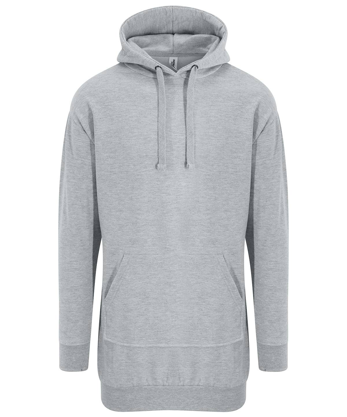 Heather Grey - Hoodie dress