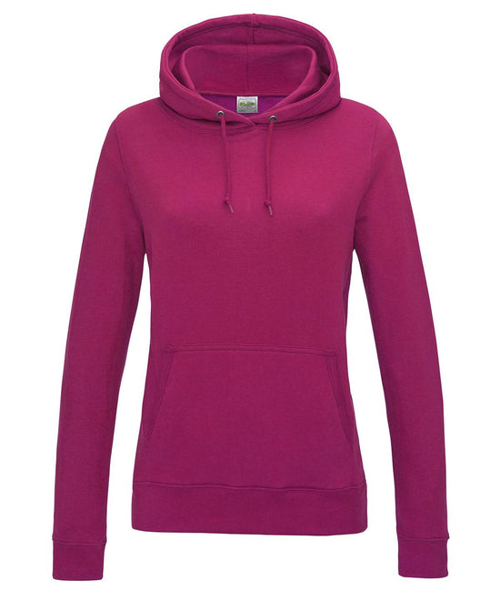 Hot Pink - Women's College Hoodie