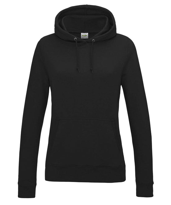 Jet Black - Women's College Hoodie