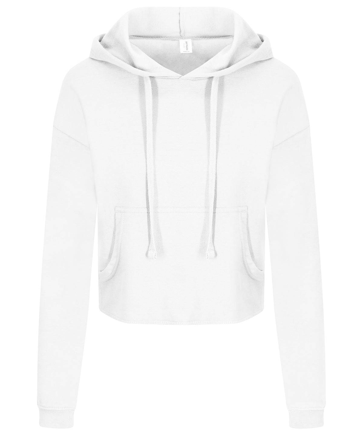 Arctic White - Women's cropped hoodie