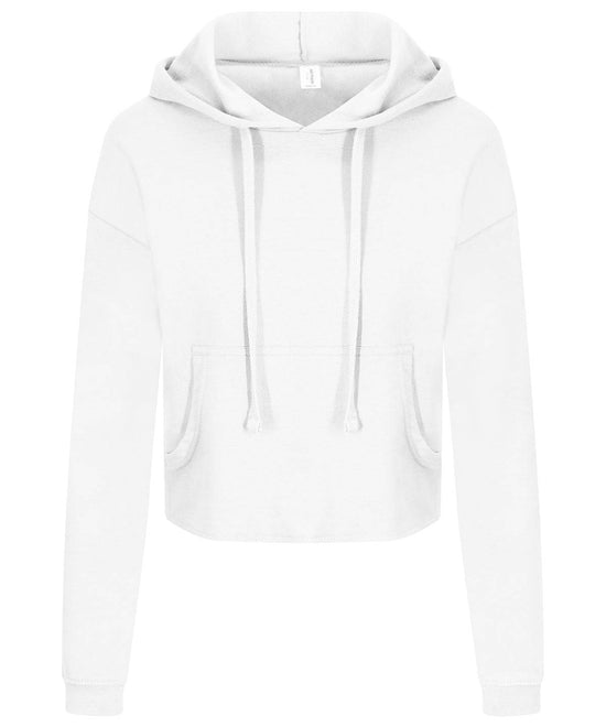 Arctic White - Women's cropped hoodie