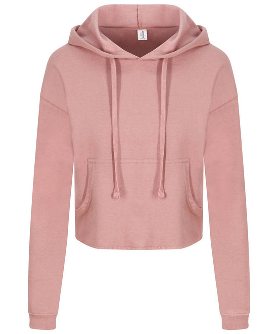 Dusty Pink - Women's cropped hoodie