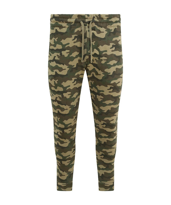 Green Camo - Tapered track pants