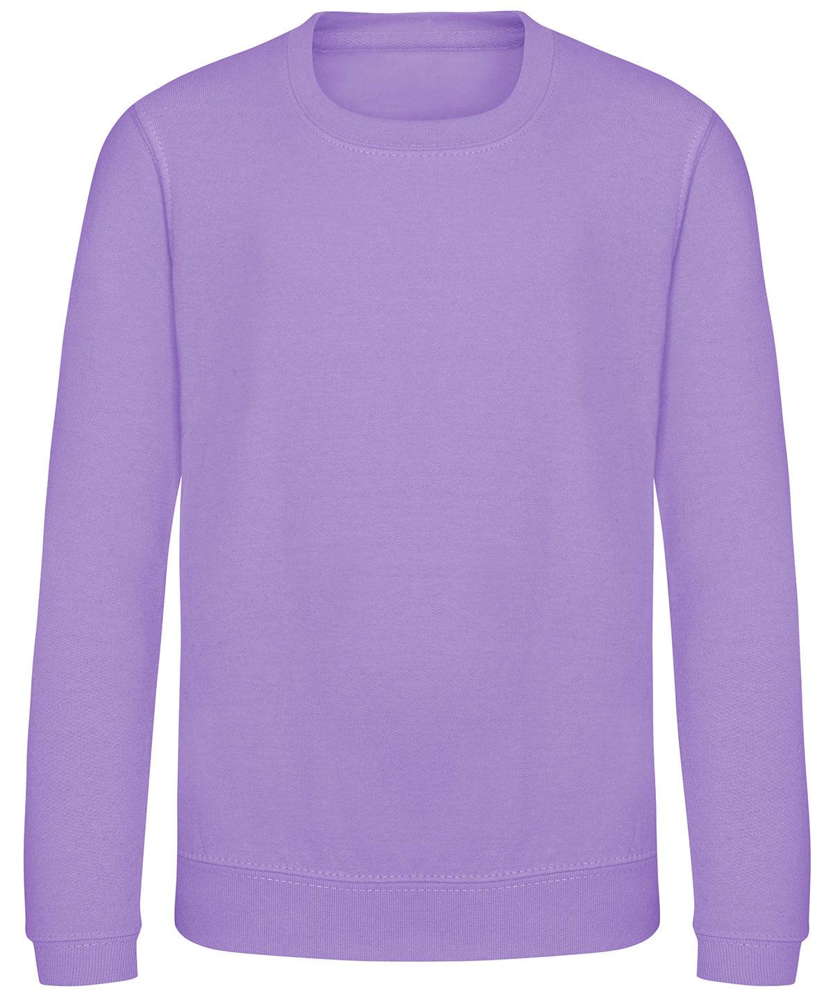 Digital Lavender - Kids AWDis sweatshirt