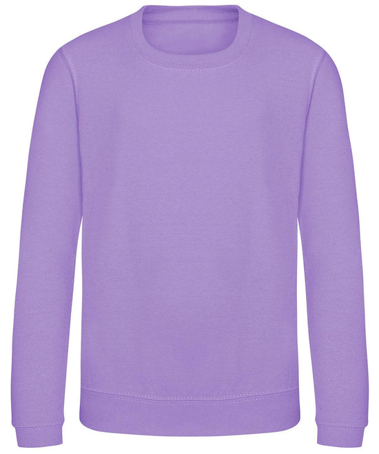 Digital Lavender - Kids AWDis sweatshirt