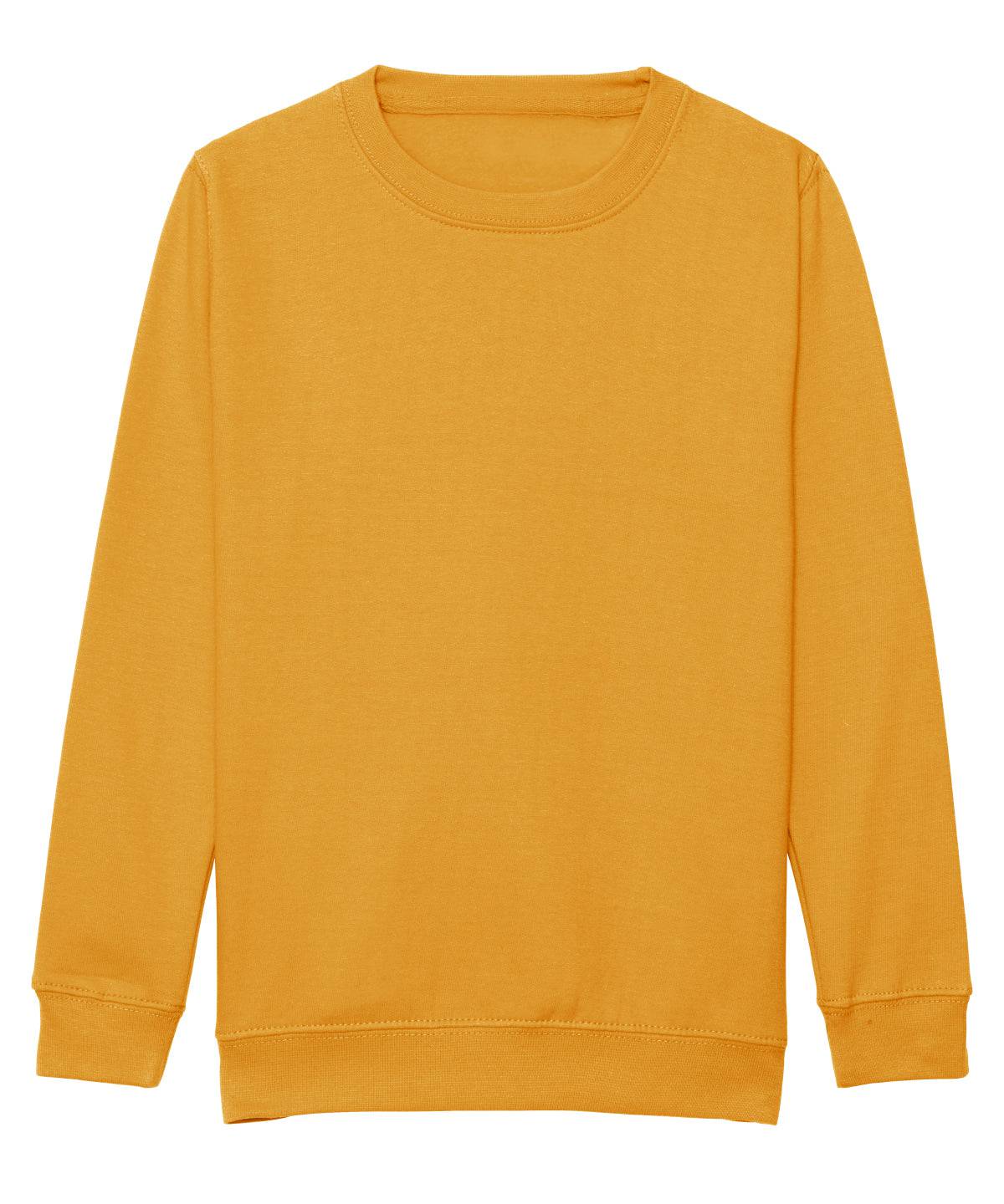 Mustard - Kids AWDis sweatshirt