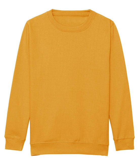 Mustard - Kids AWDis sweatshirt