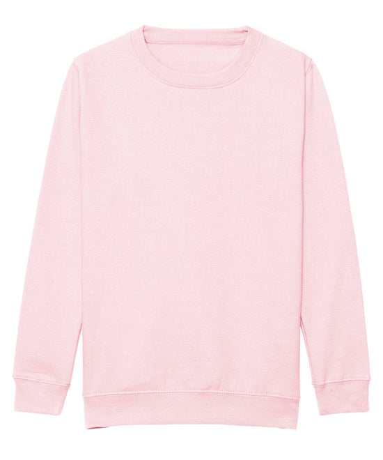 Baby Pink - Kids AWDis sweatshirt