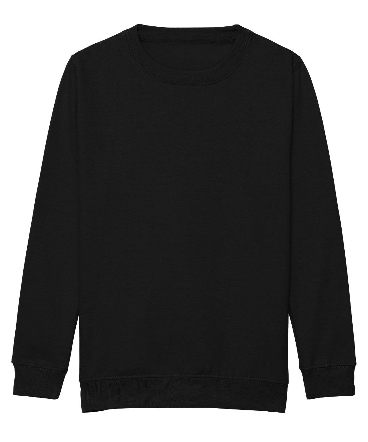 Deep Black* - Kids AWDis sweatshirt