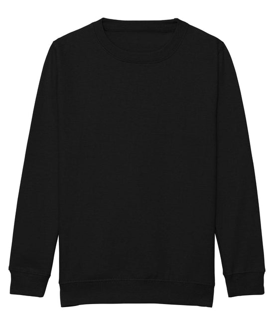 Deep Black* - Kids AWDis sweatshirt