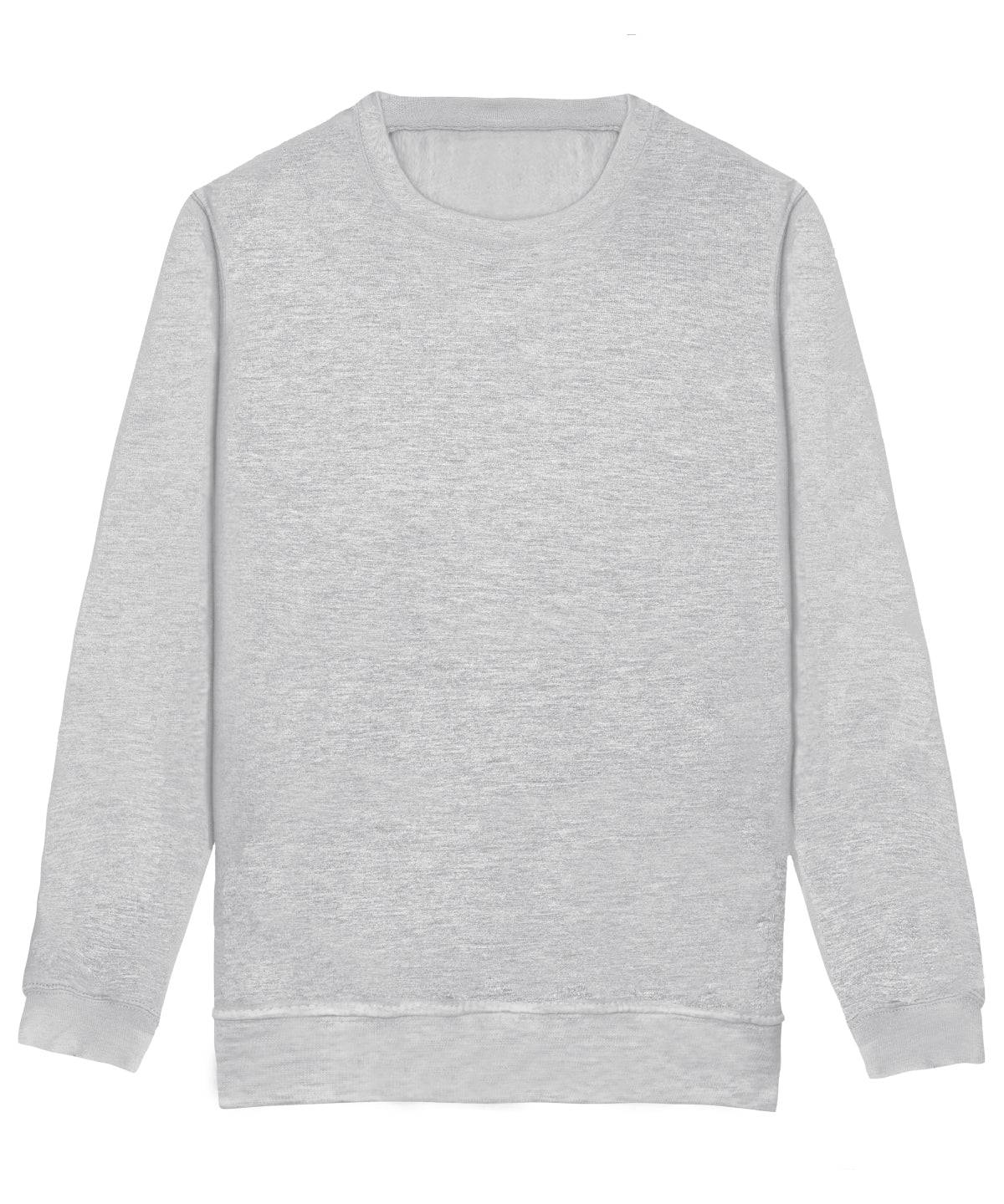 Heather Grey - Kids AWDis sweatshirt