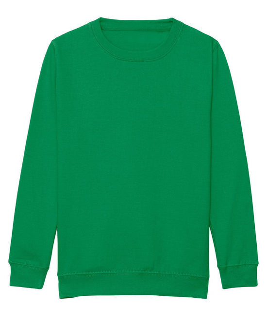 Kelly Green - Kids AWDis sweatshirt