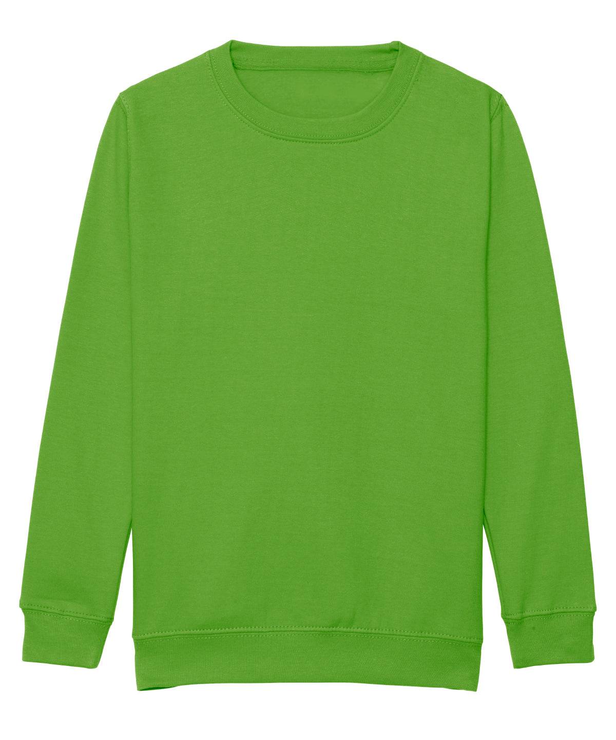 Lime Green - Kids AWDis sweatshirt