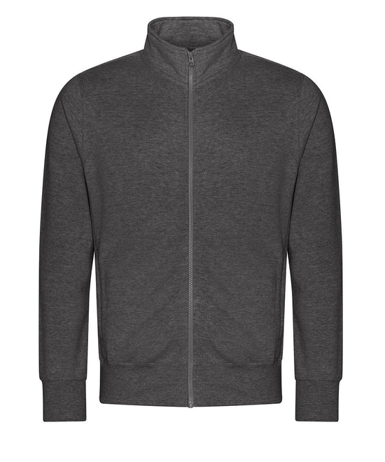 Charcoal - Campus full-zip sweatshirt