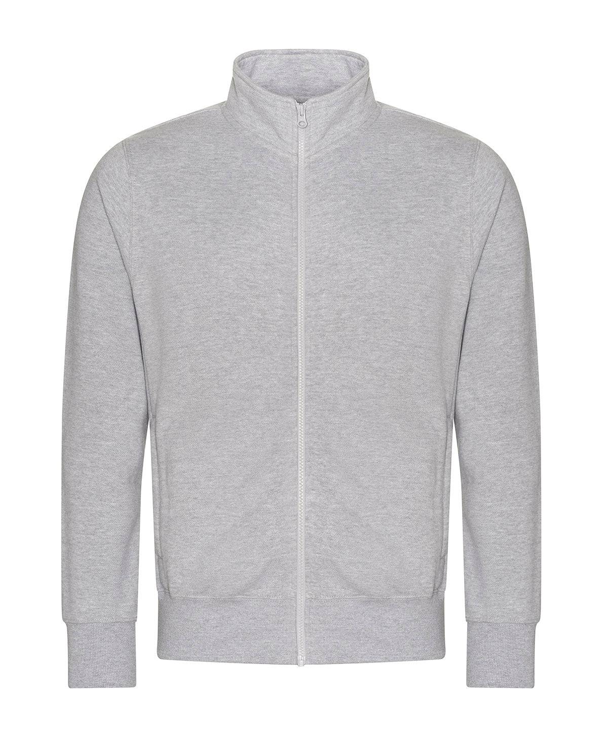 Heather Grey - Campus full-zip sweatshirt