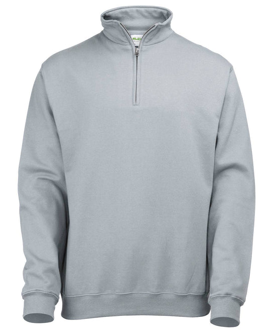 Heather Grey - Sophomore ¼ zip sweatshirt