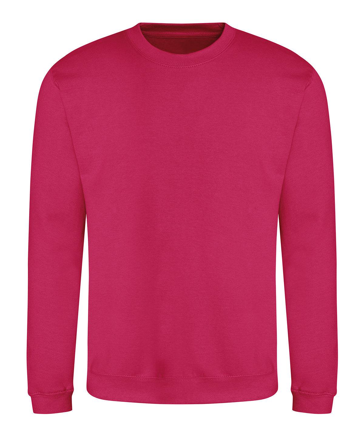 Hot Pink* - AWDis sweatshirt