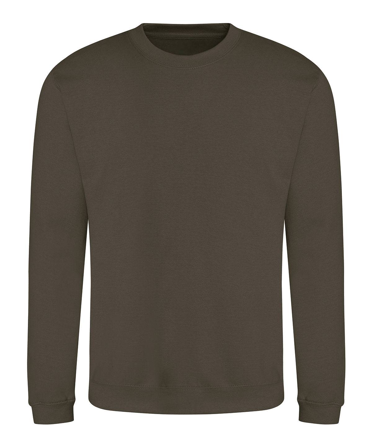 Olive Green - AWDis sweatshirt