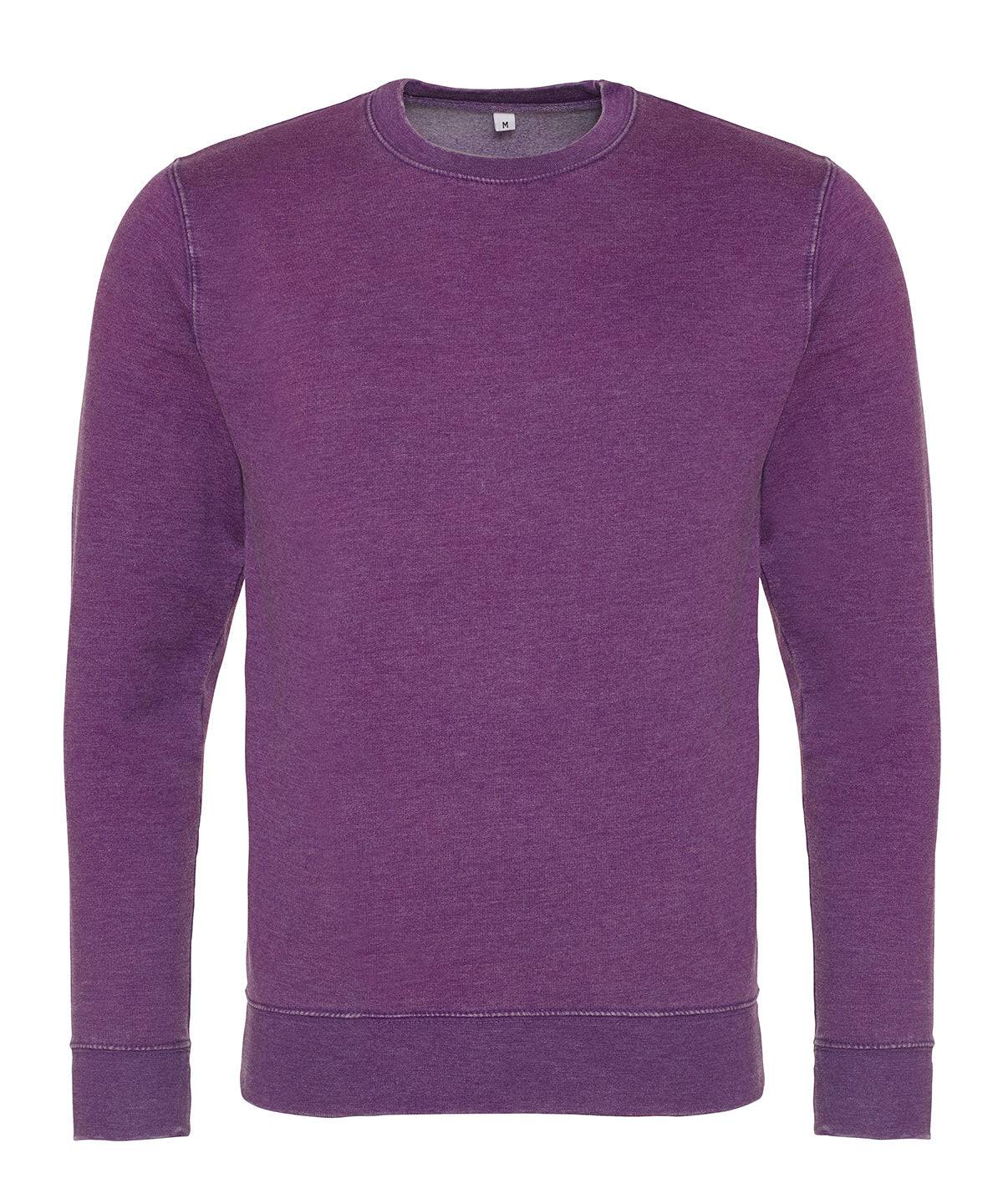 Washed Purple - Washed sweatshirt