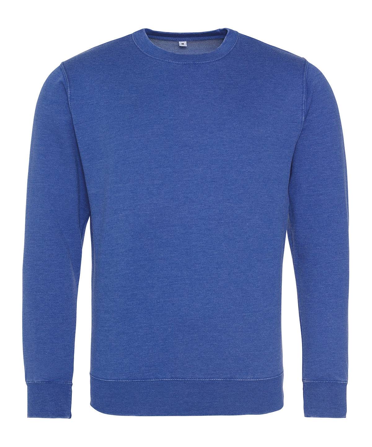 Washed Royal Blue - Washed sweatshirt