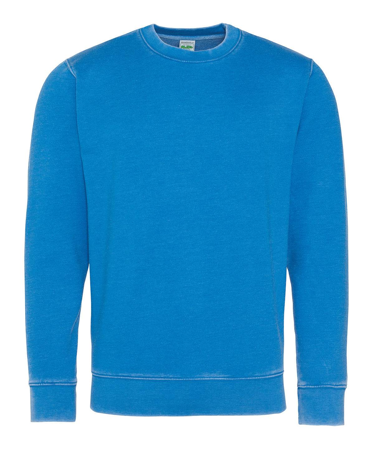 Washed Sapphire Blue - Washed sweatshirt