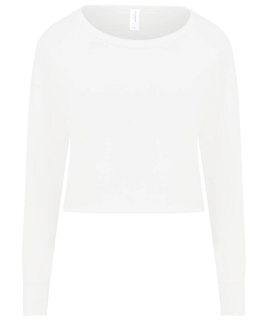 Arctic White - Women's cropped sweat