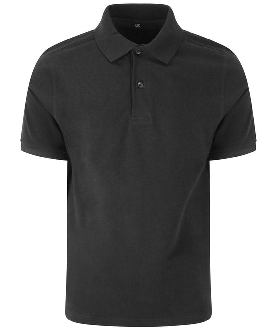 Black - Stretch polo