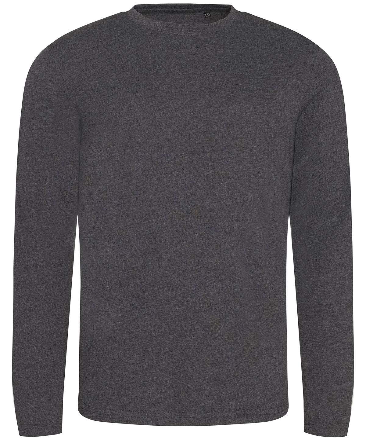 Heather Charcoal - Triblend T long sleeve