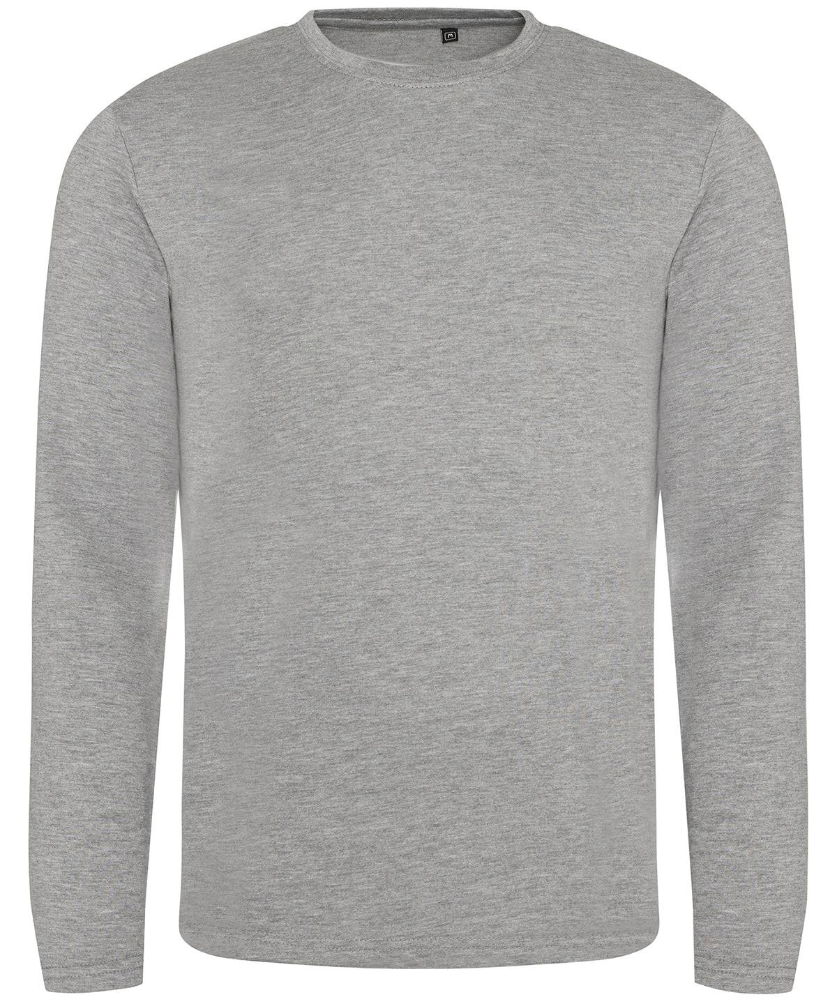 Heather Grey - Triblend T long sleeve