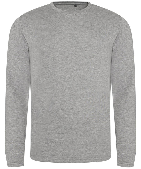 Heather Grey - Triblend T long sleeve