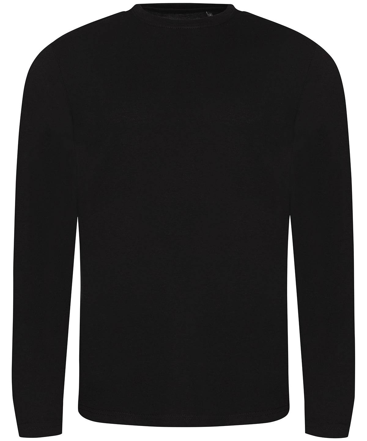 Solid Black - Triblend T long sleeve