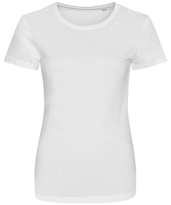 Solid White* - Women's triblend T