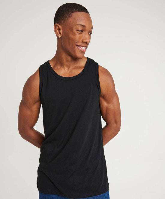 Solid Black - Triblend vest