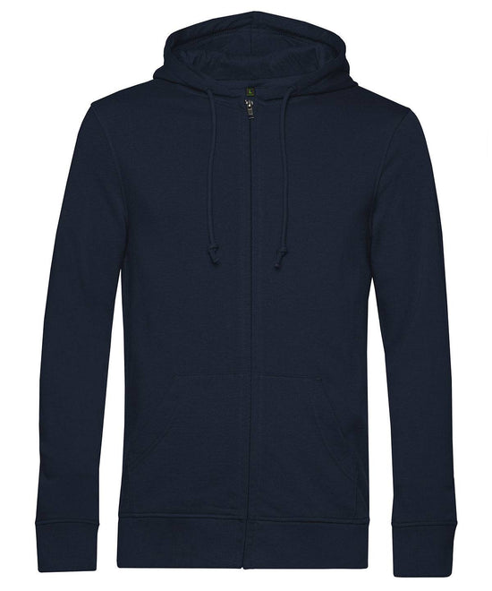 Load image into Gallery viewer, Navy - B&amp;amp;C Inspire Zipped Hood
