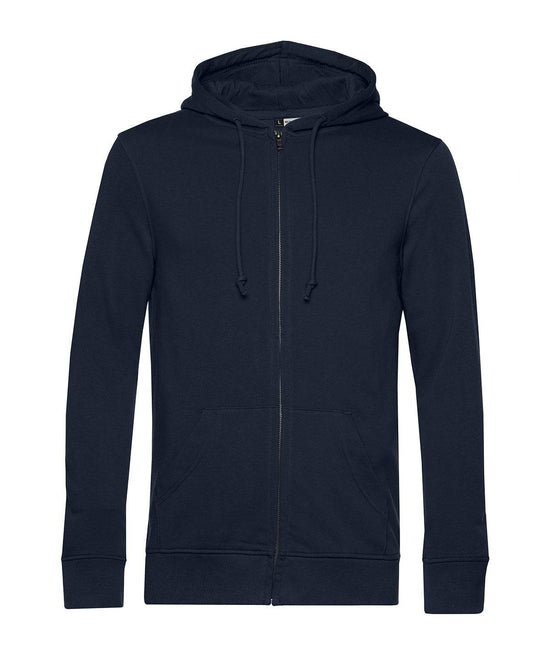Load image into Gallery viewer, Navy Blue - B&amp;amp;C Inspire Zipped Hood
