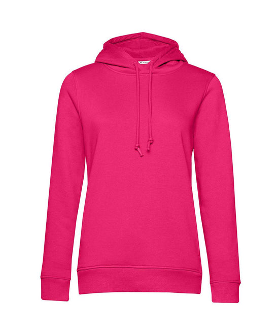 Magenta Pink - B&C Inspire Hooded /women