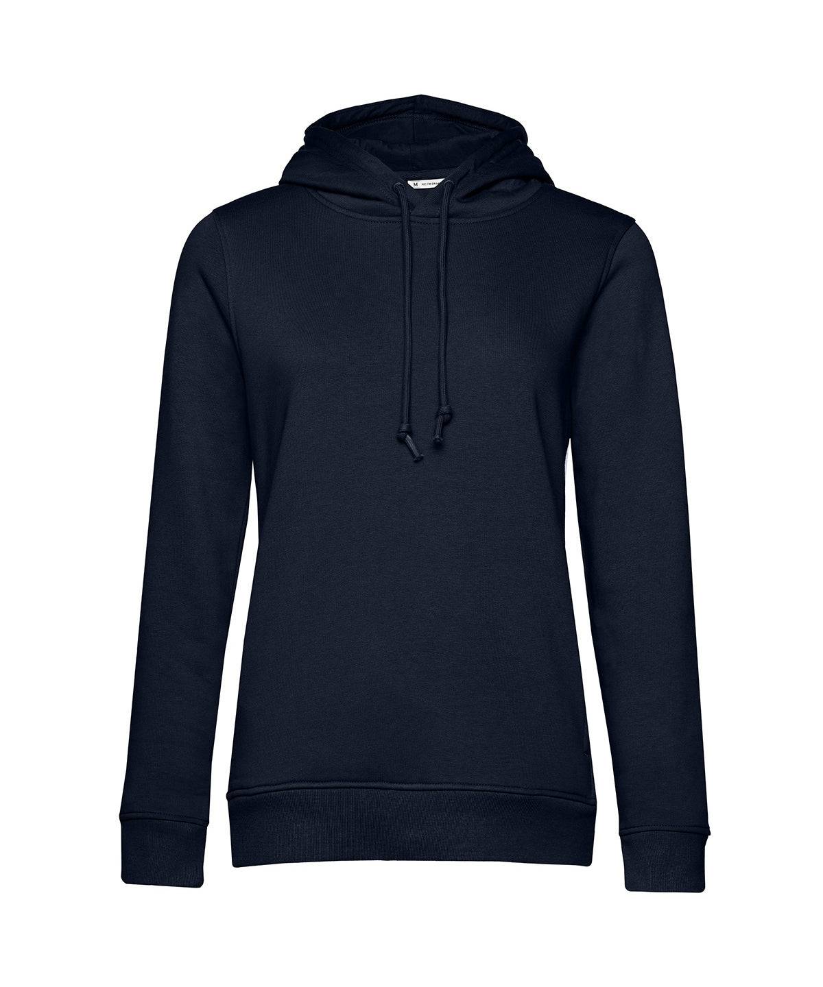 Load image into Gallery viewer, Navy Blue - B&amp;amp;C Inspire Hooded /women
