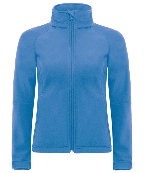 Azure - B&C Hooded softshell /women