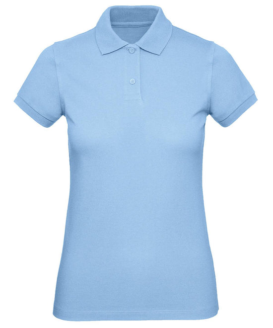 Sky Blue - B&C Inspire Polo /women