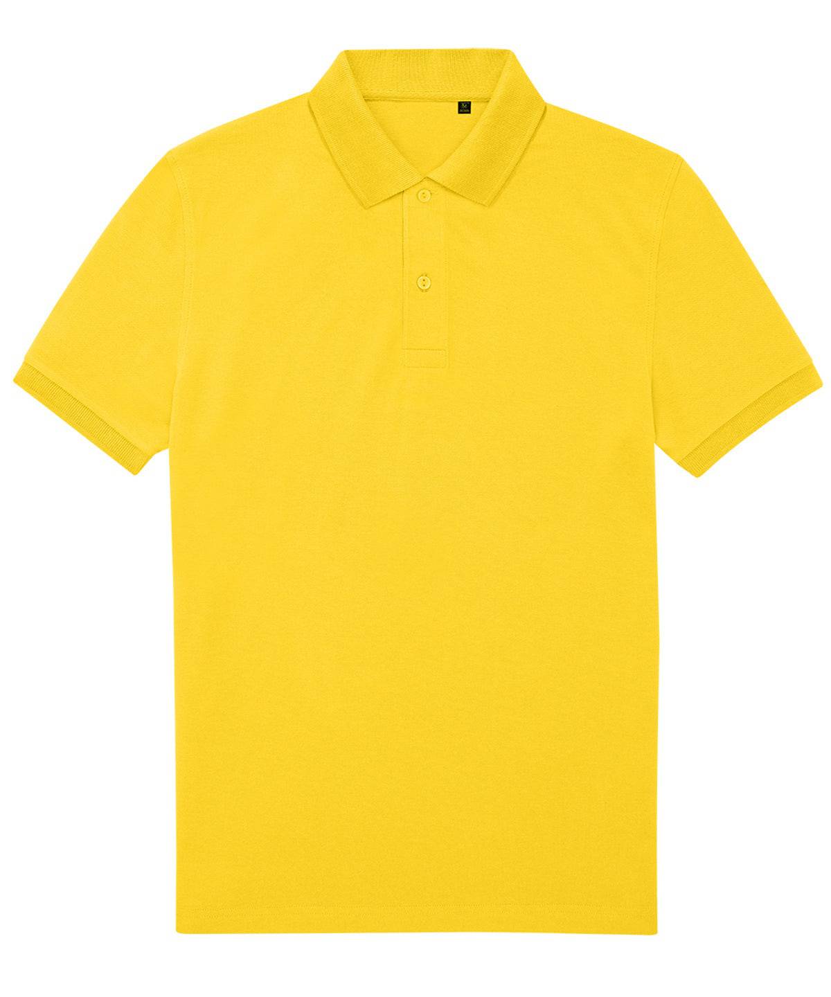 Load image into Gallery viewer, Pop Yellow - B&amp;amp;C My Eco Polo 65/35
