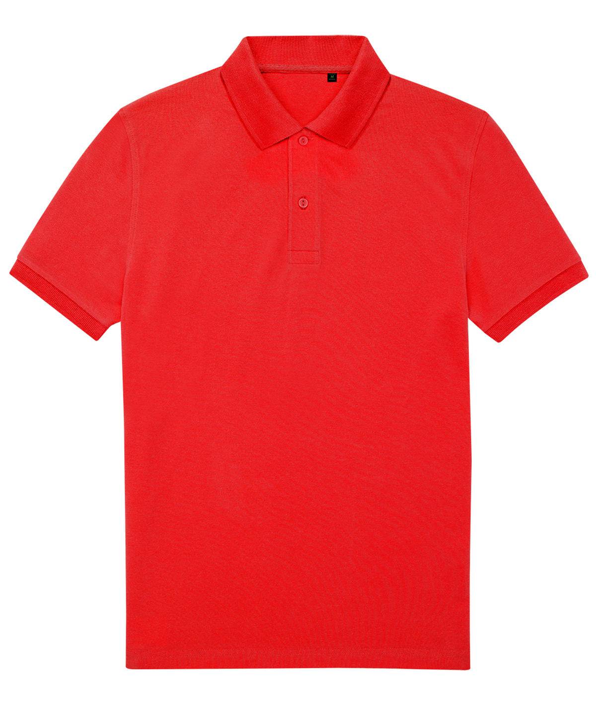 Red - B&C My Eco Polo 65/35