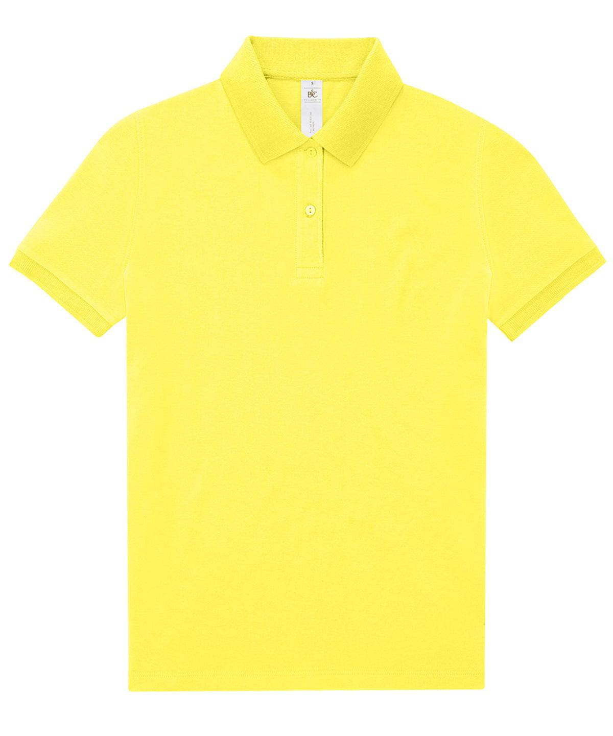 Solar Yellow - B&C My Polo 180 /Women