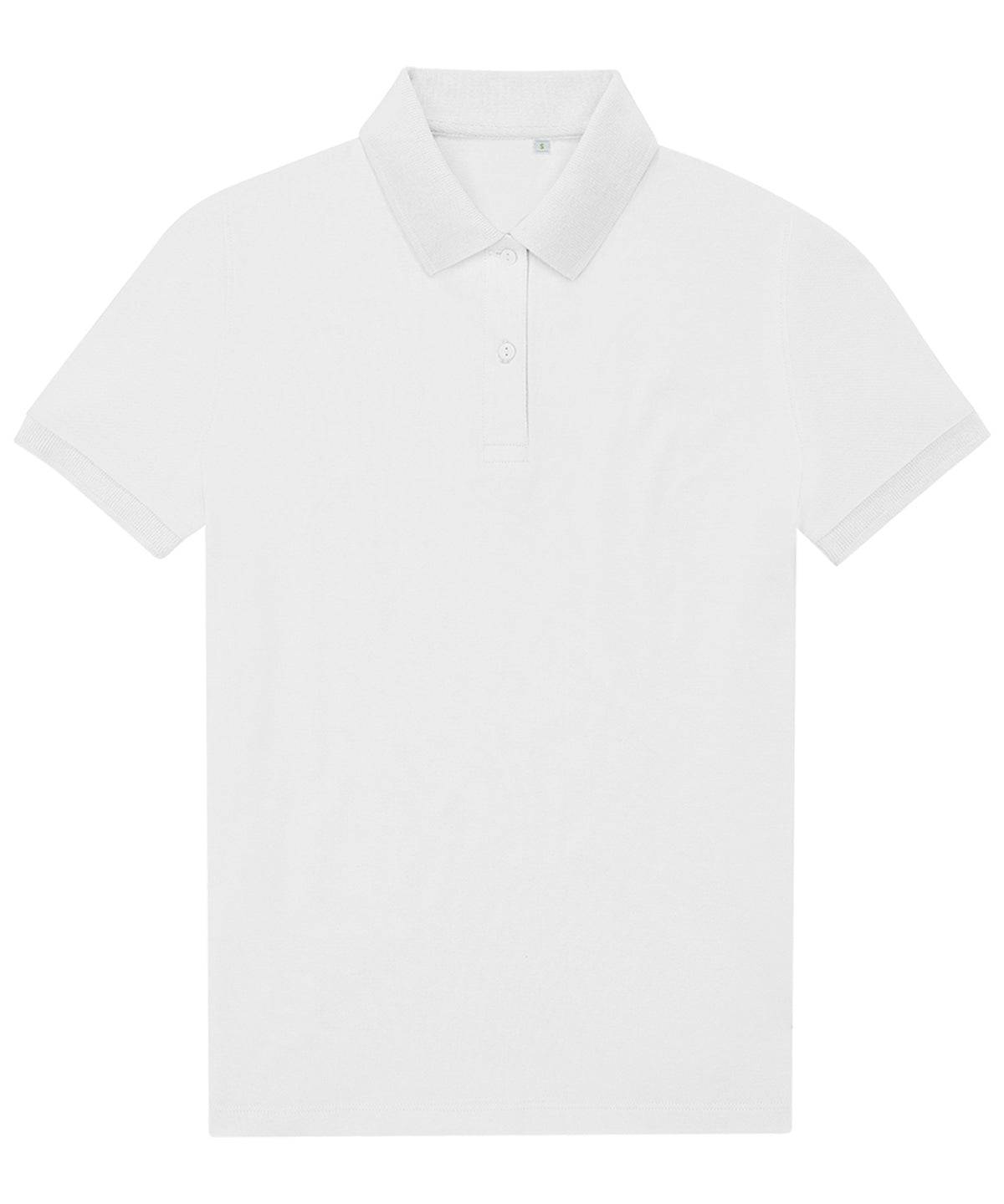 White* - B&C My Eco Polo 65/35 /Women