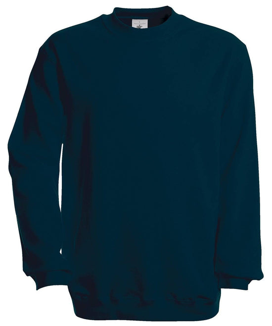 Navy* - B&C Set-in sweatshirt