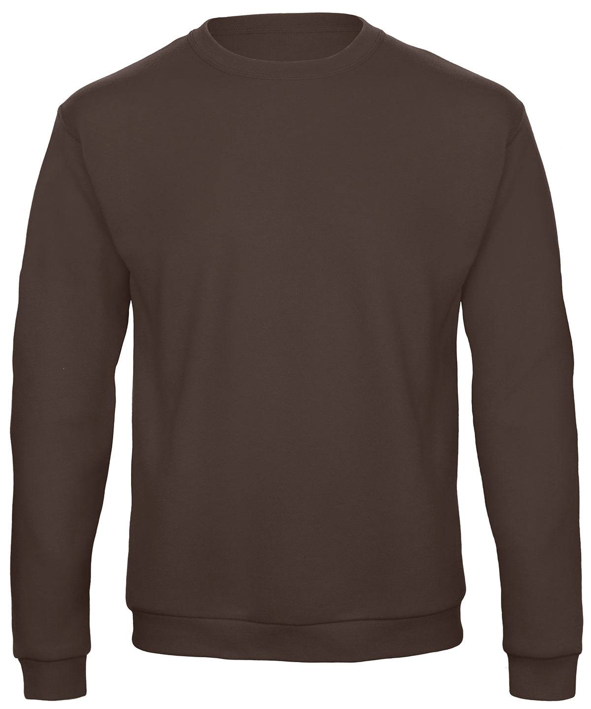 Brown - B&C ID.202 50/50 sweatshirt