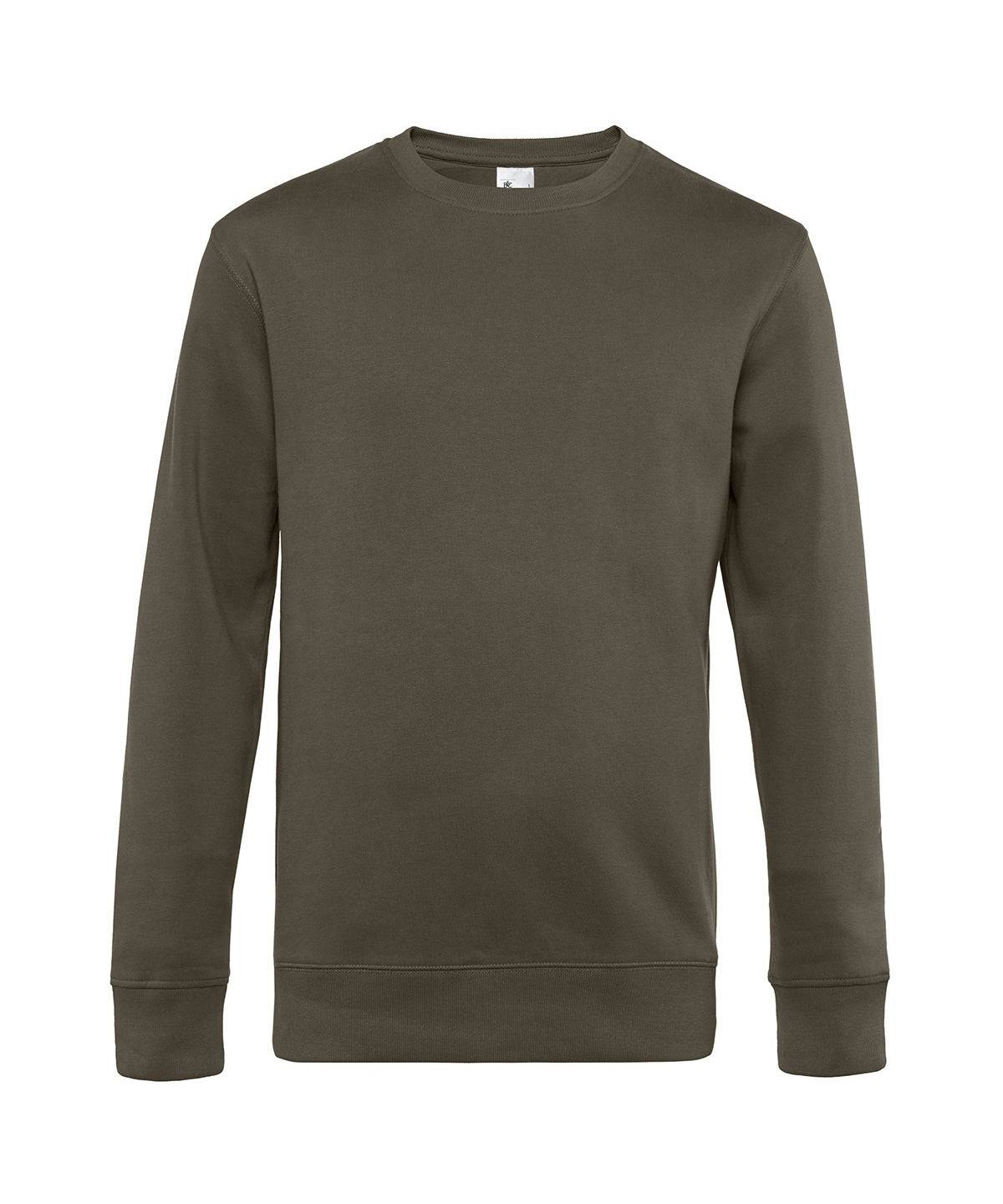 Load image into Gallery viewer, Khaki - B&amp;amp;C KING Crew Neck
