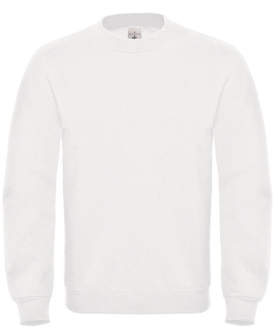 White - B&C ID.002 Sweatshirt