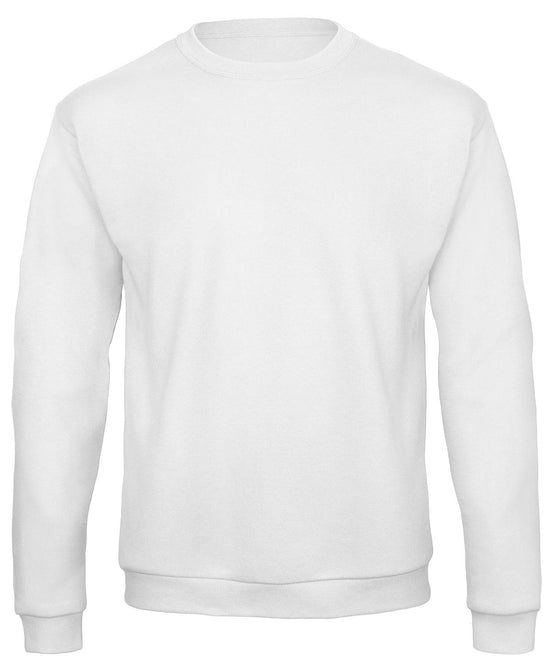 Load image into Gallery viewer, White - B&amp;amp;C ID.202 50/50 sweatshirt
