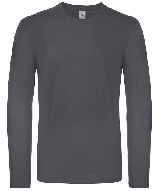 Dark Grey - B&C #E150 long sleeve